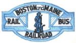 BOSTON & MAINE RAILROAD PATCH